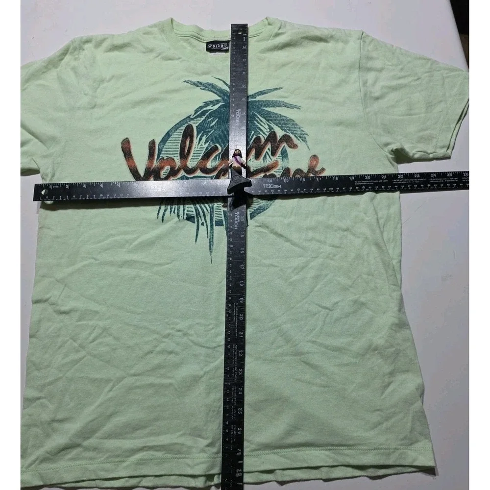Vintage Volcom Stone Shirt Mens Large Y2K Skate‎ Surf Grunge 2000s Green